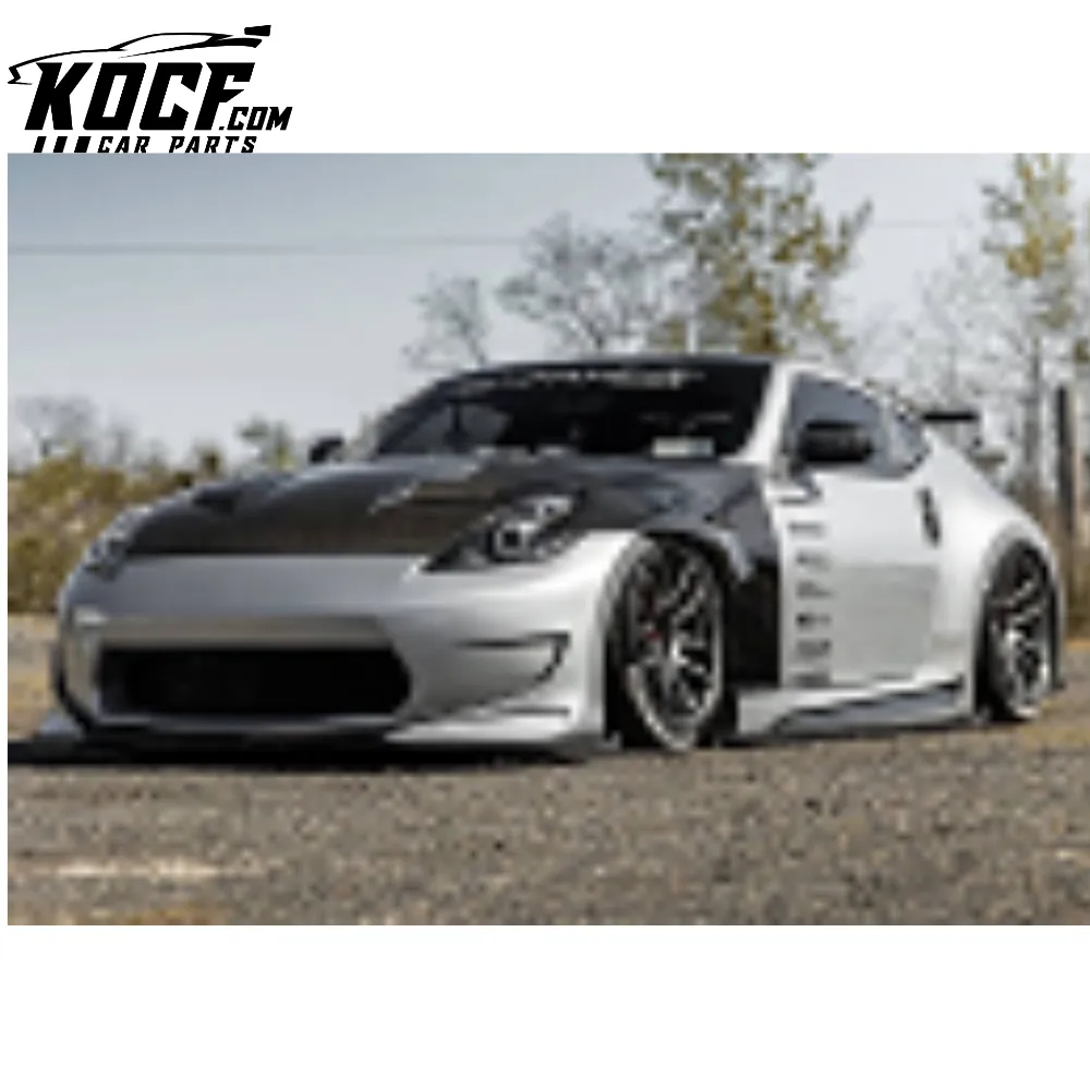 09 ONWARDS 370Z Z34 AM TYPE SIDE SKIRT