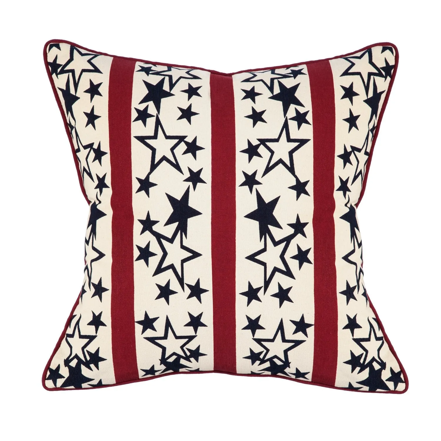 18'' x 18'' Americana Stars Pillow,4p4023