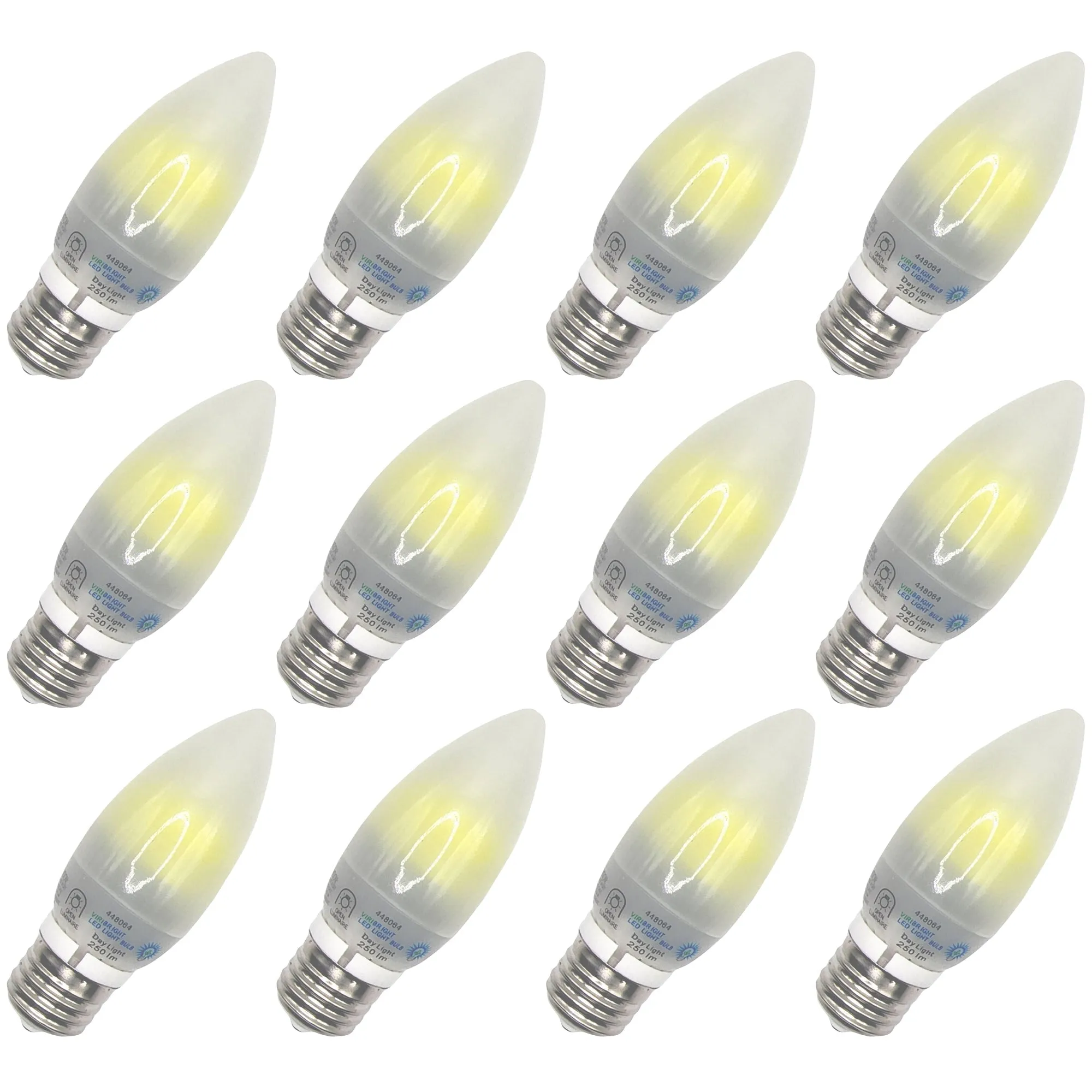 22-Watt Equivalent B11 E26 Frosted LED Light Bulb