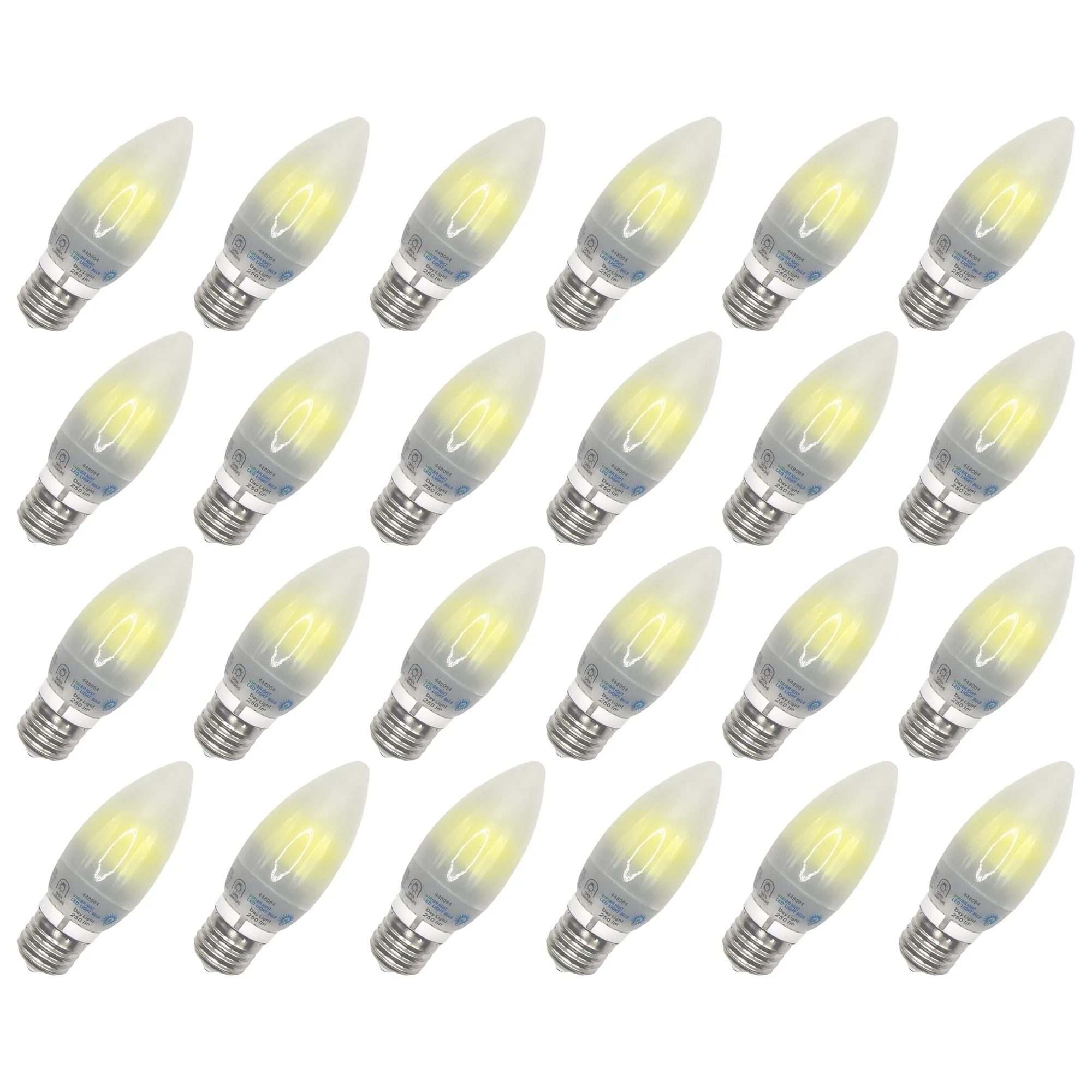 22-Watt Equivalent B11 E26 Frosted LED Light Bulb