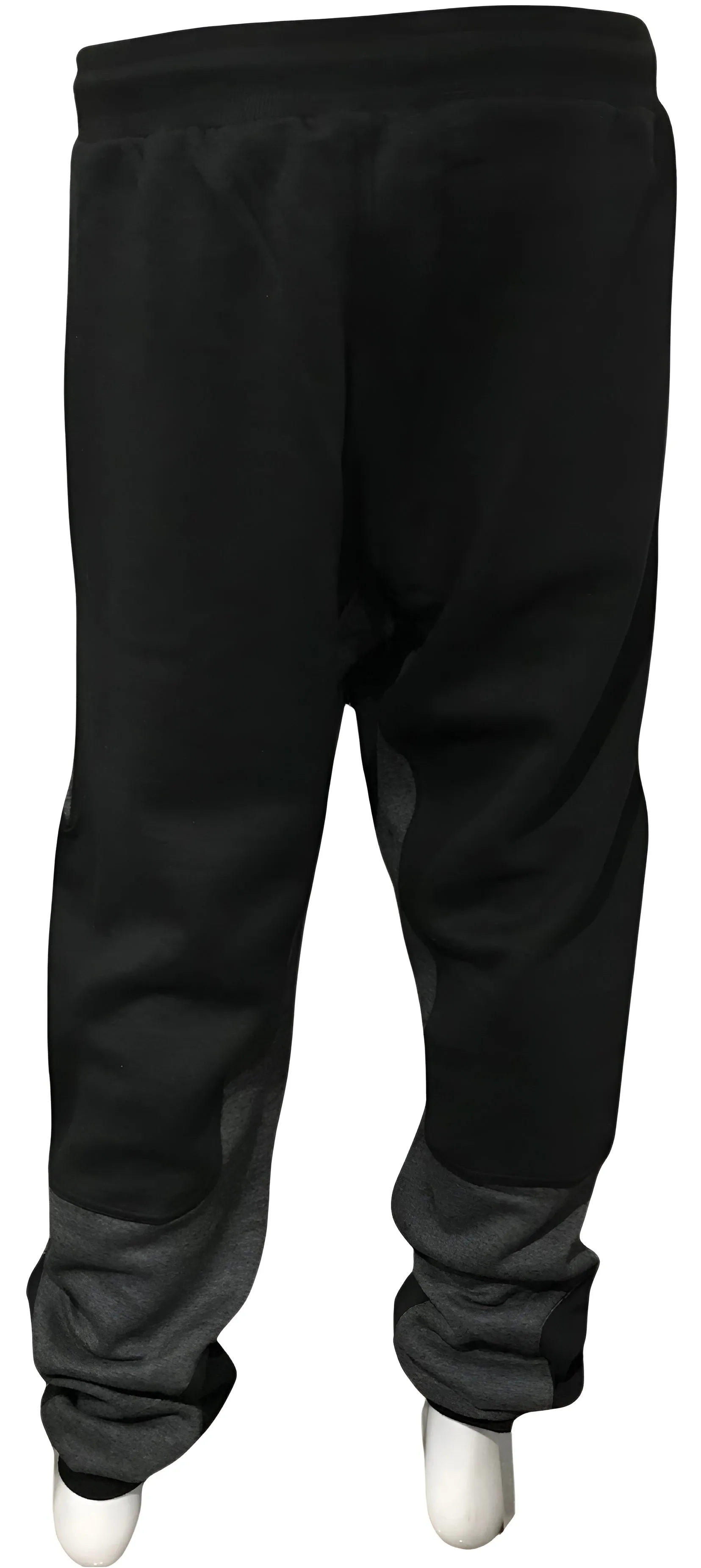 ^23^ (BLACK-DARK GREY) LUXURY JOGGER SWEATPANTS (CUT & SEW)