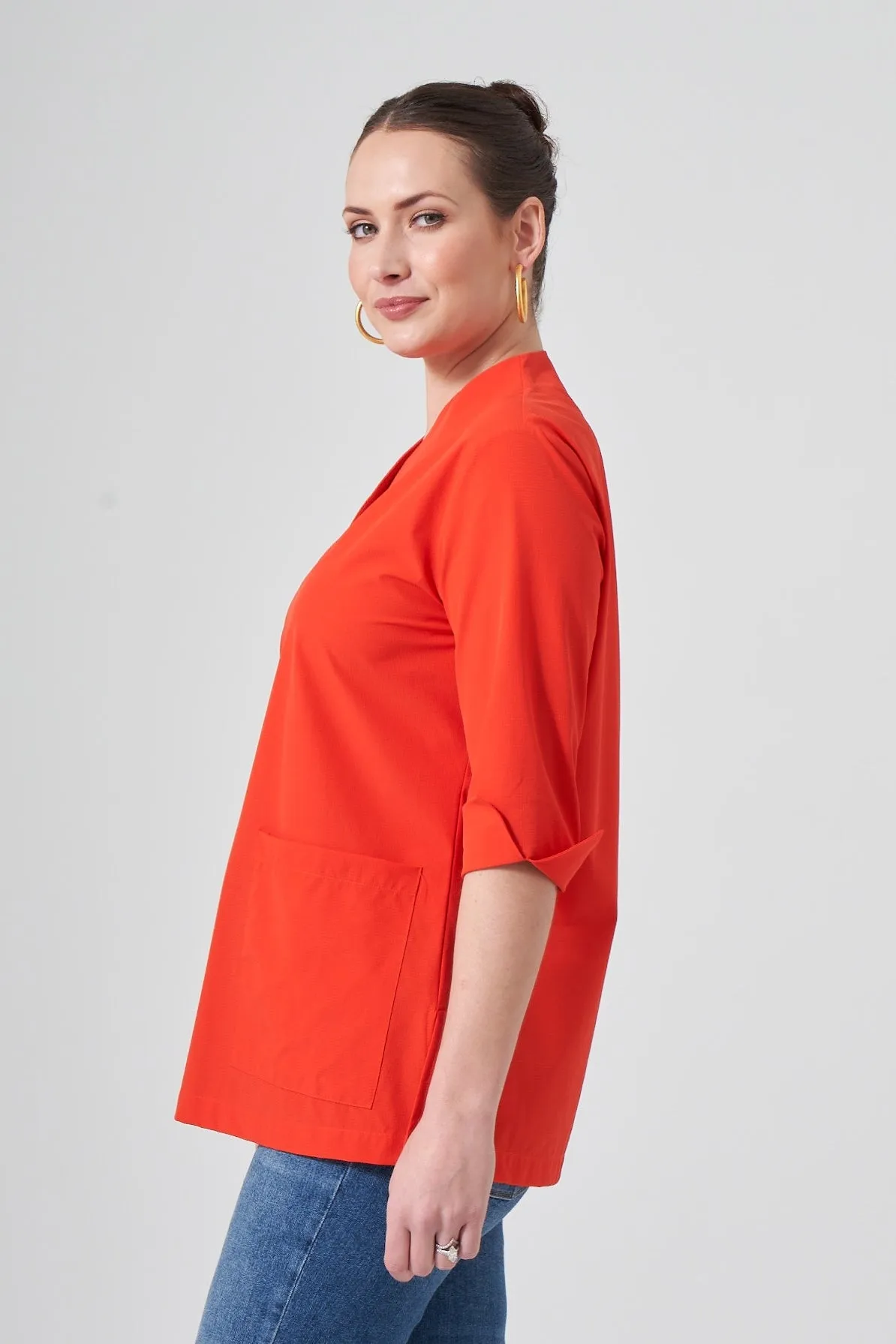 29" Two Pocket V-Neck Tunic