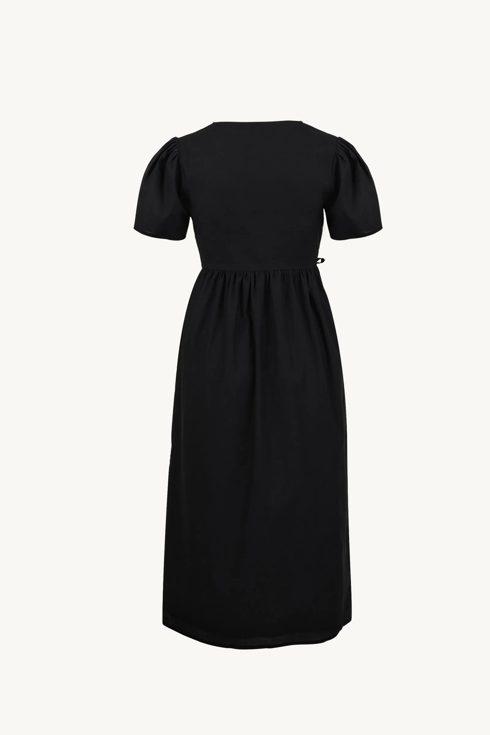 2nd / Tulip Wrap Dress -- Pillow Tencel