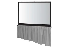 38" x 63" Poly Premier Projector Screen Skirt