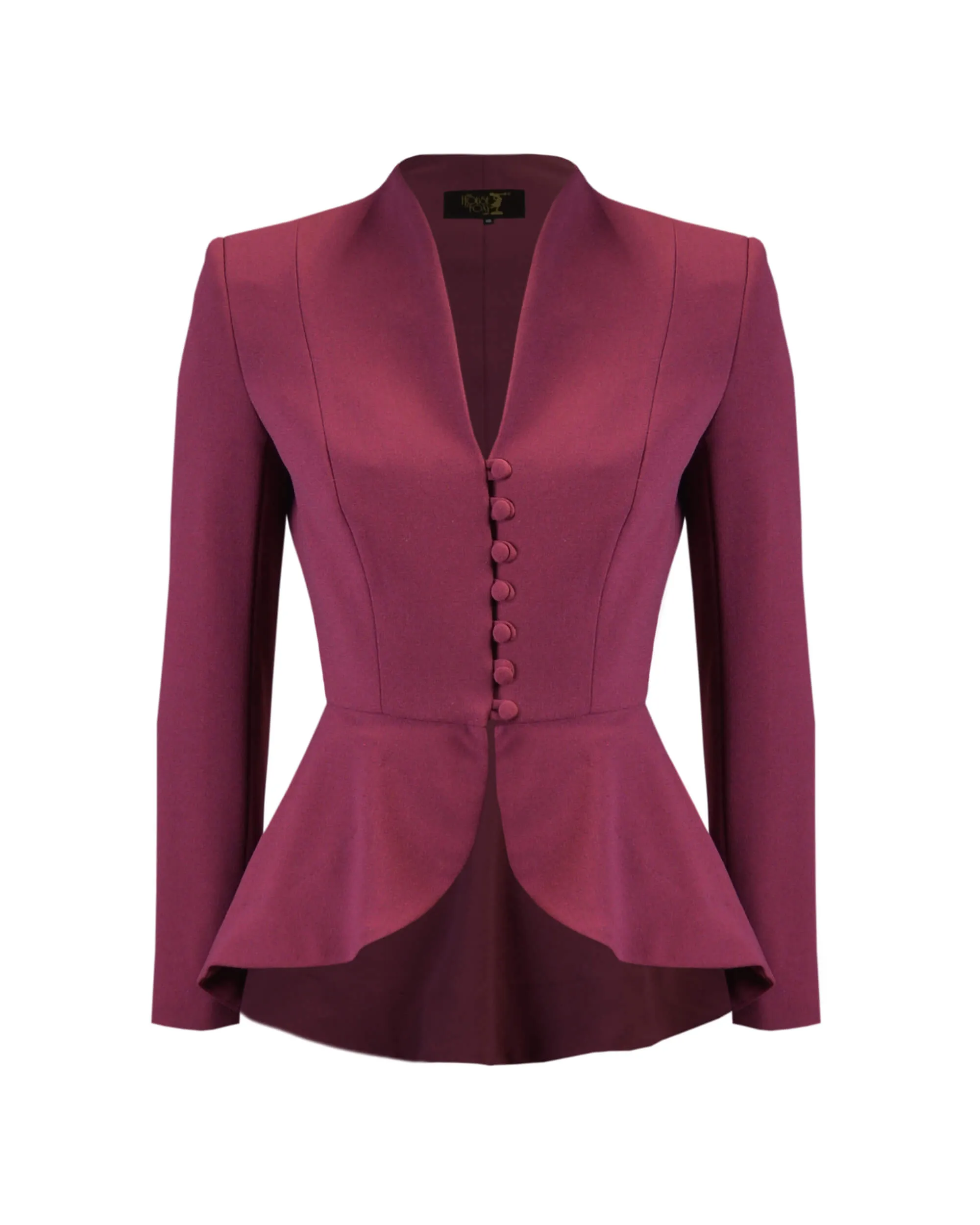 50s Lilian Jacket - Berry