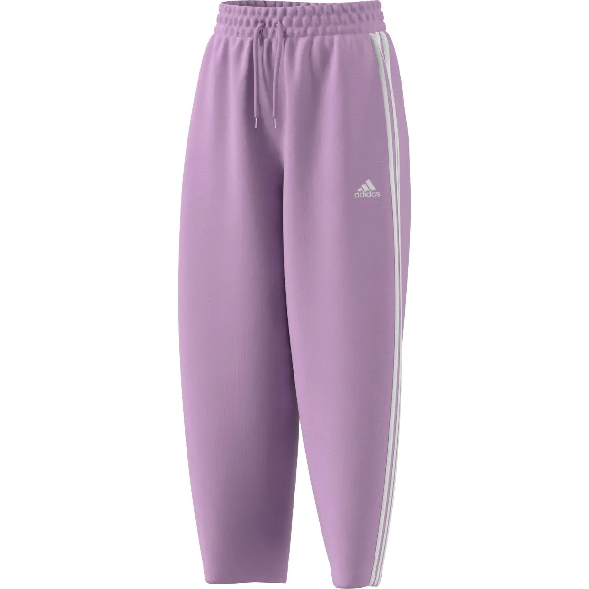 adidas Women's Essentials 3-Stripes Open Hem Fleece Sweatpants