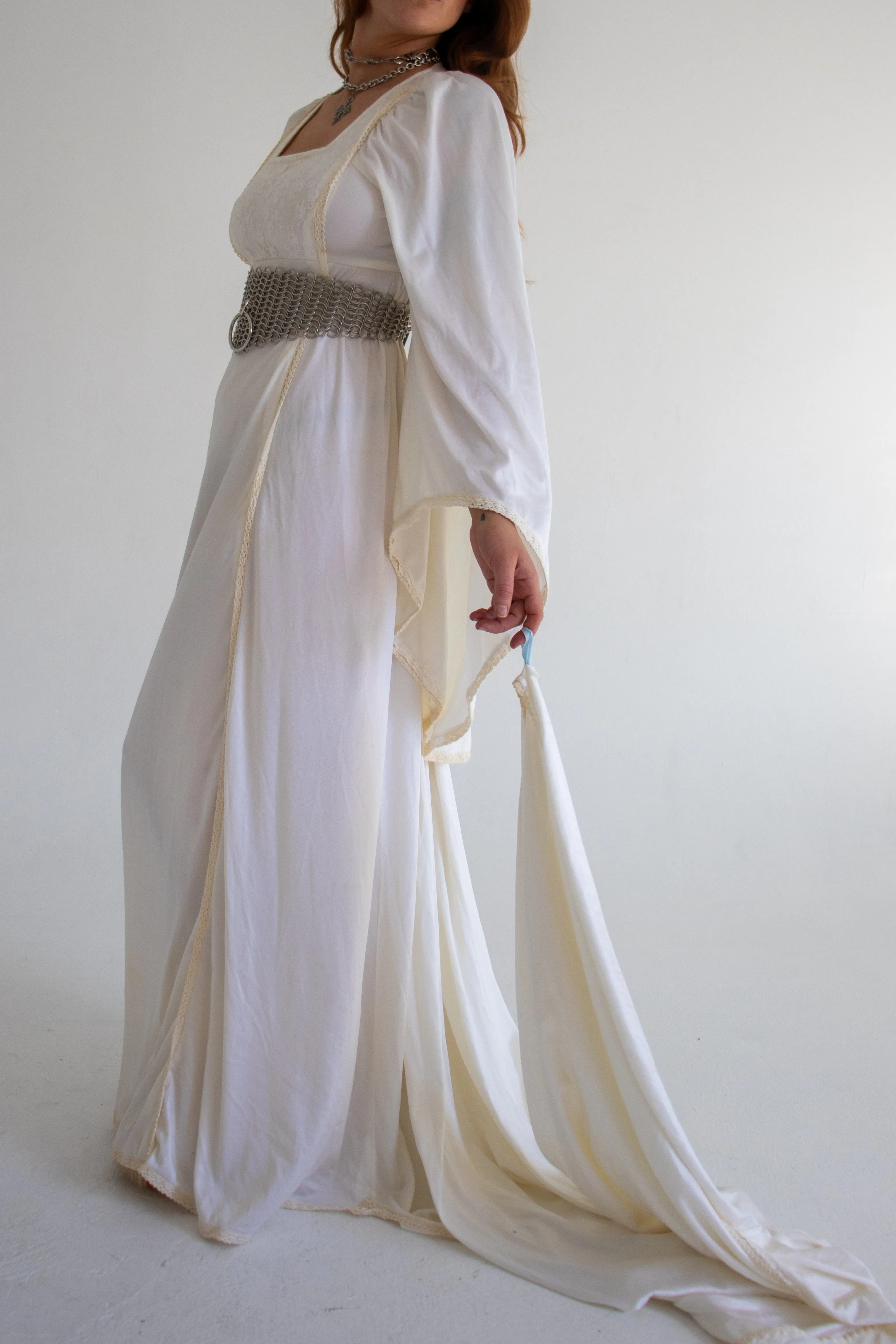 Angelic Cream Wedding Gown