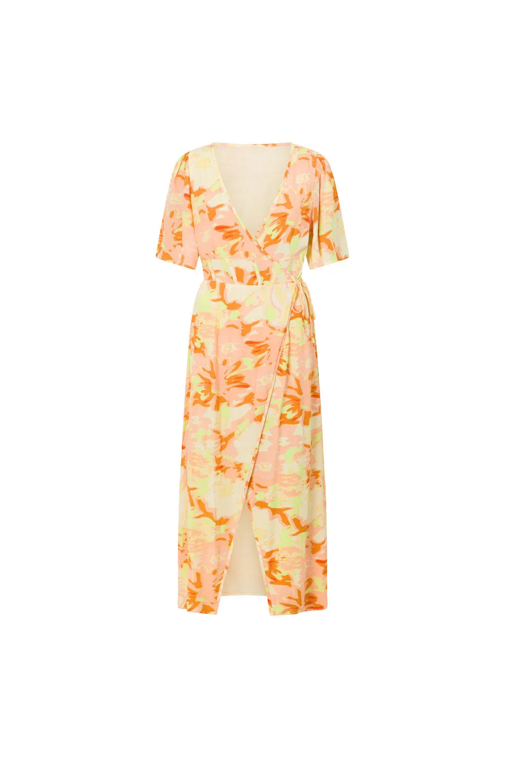 Aquitaine Wrap Dress - Motion Floral