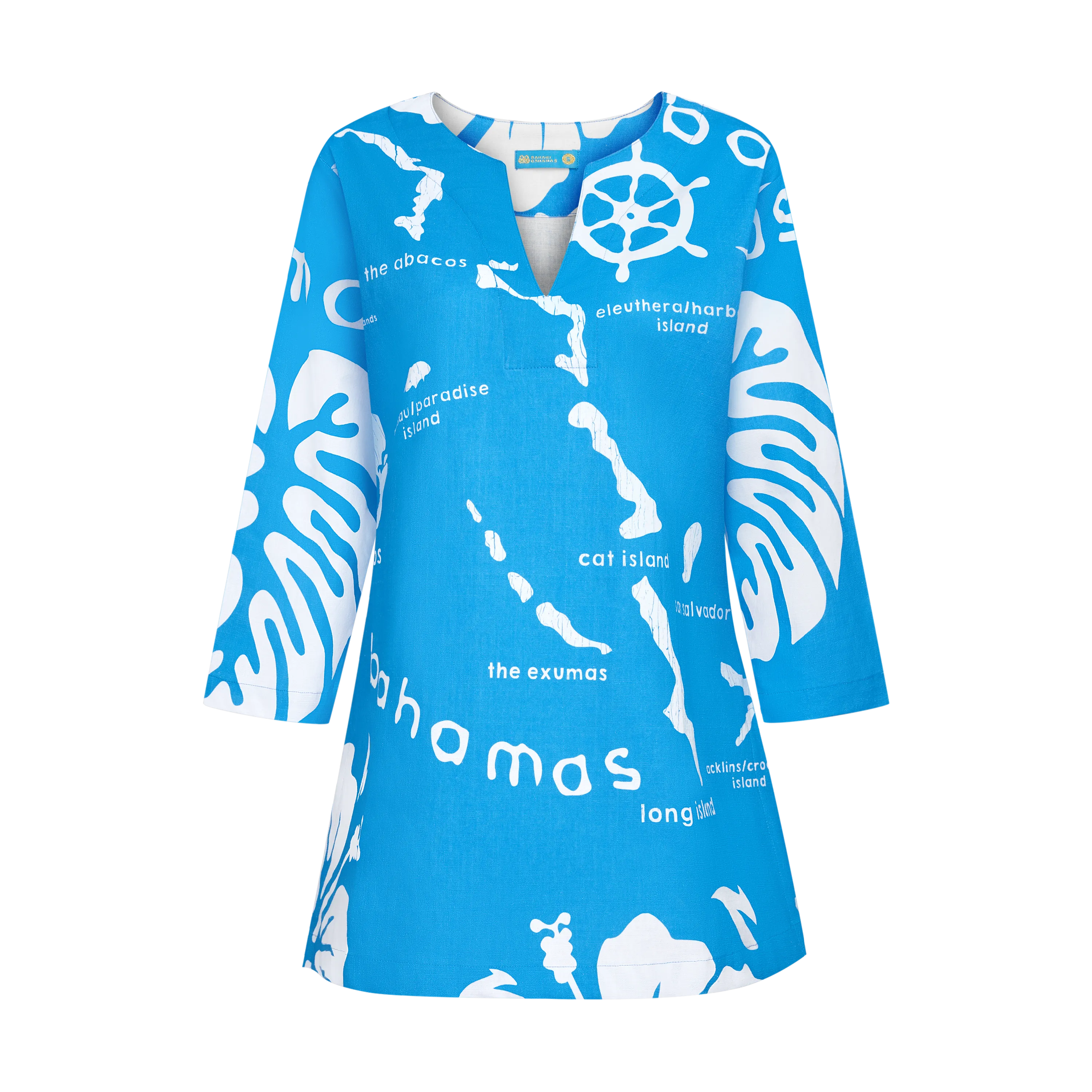 ARCHIPELAGO TUNIC- CERULEAN