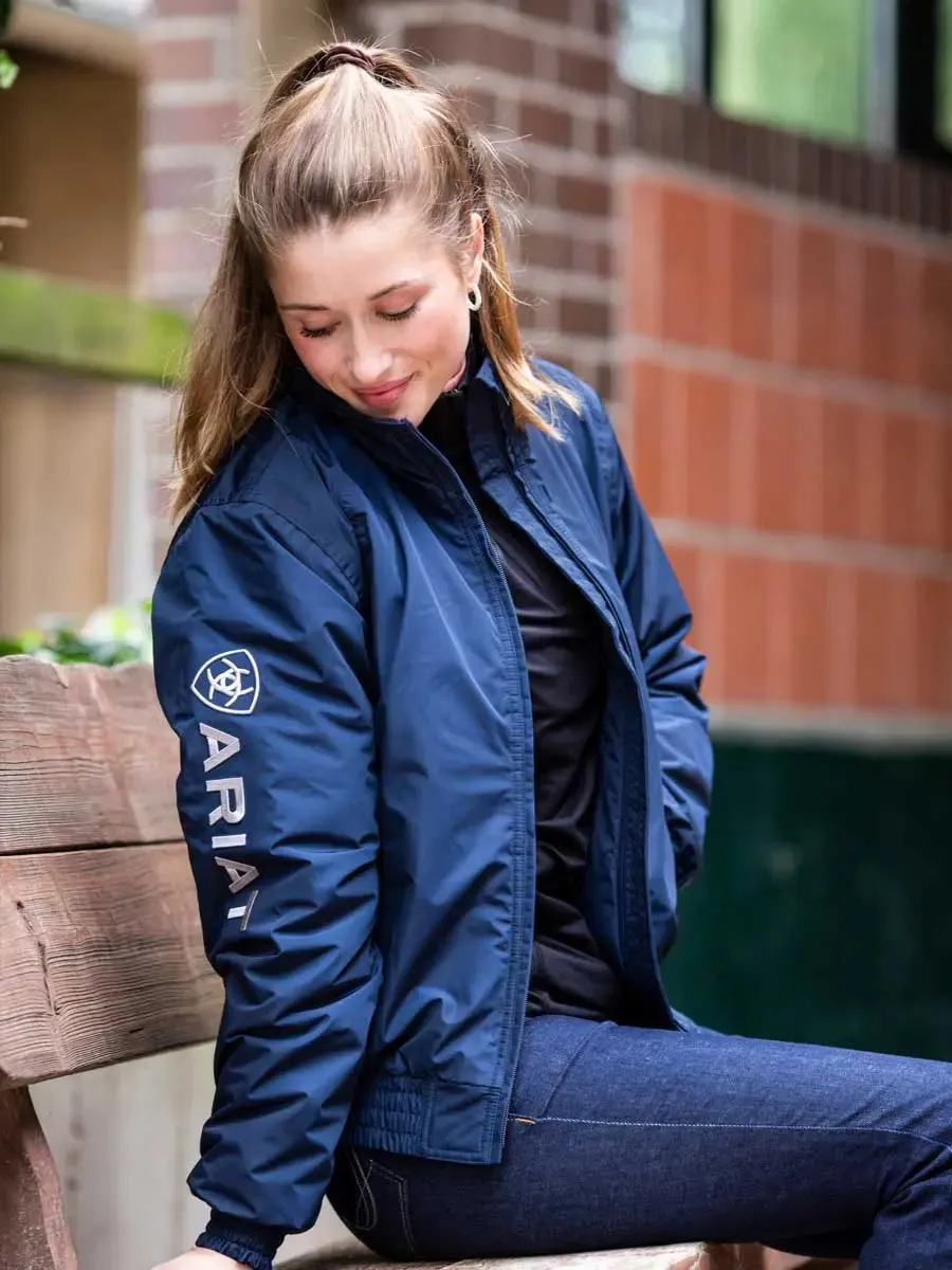 ARIAT Stable Jacket - Womens Insulated - Navy