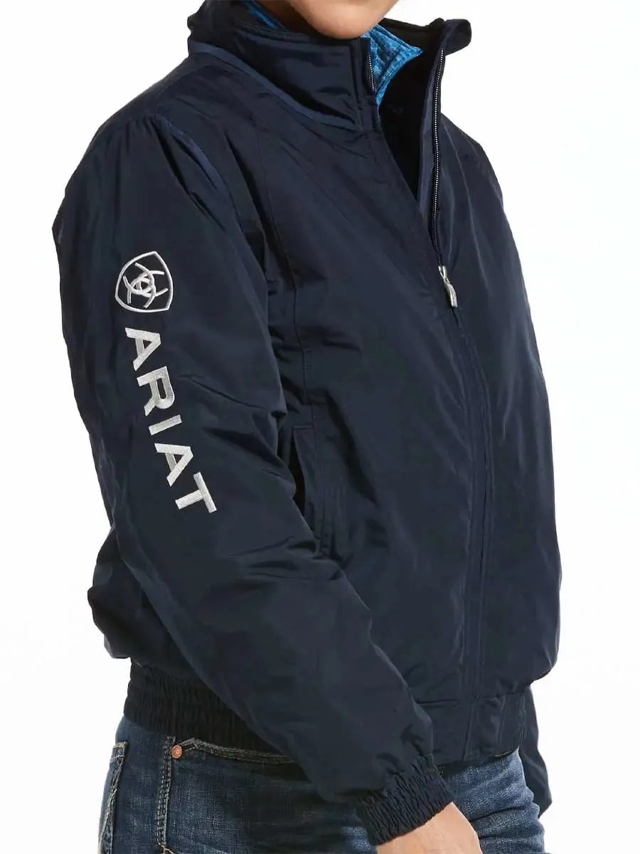 ARIAT Stable Jacket - Womens Insulated - Navy