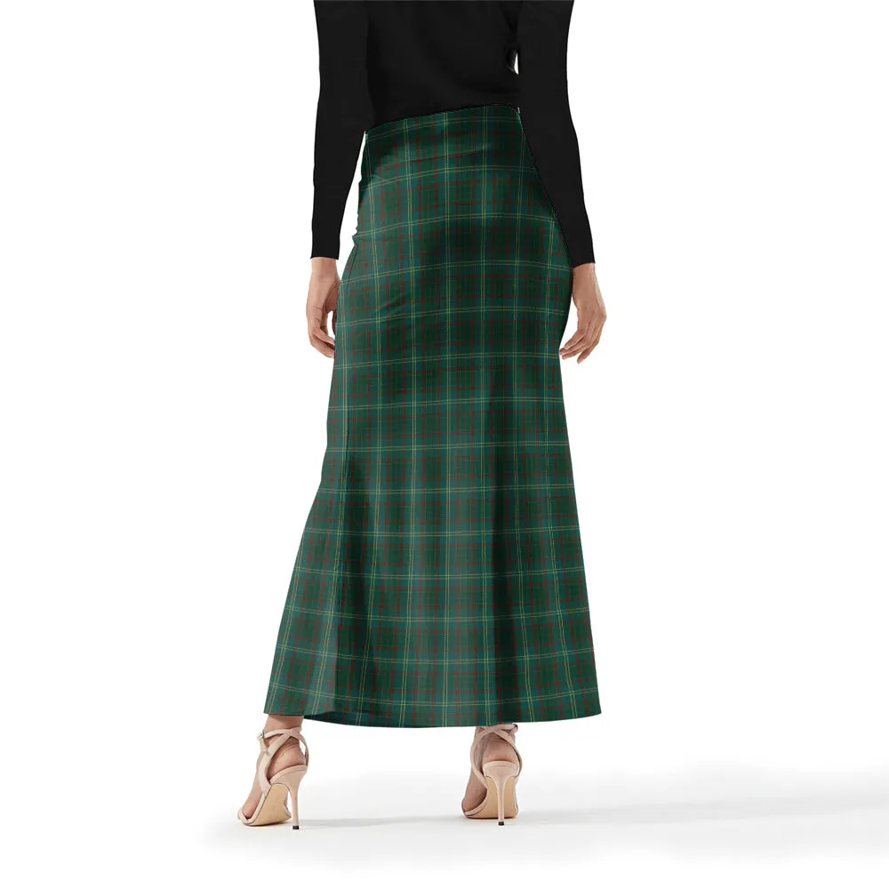 Armagh County Ireland Tartan Womens Full Length Skirt