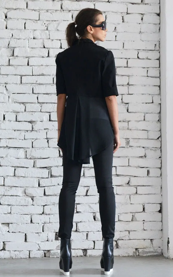 Asymmetric Black Top