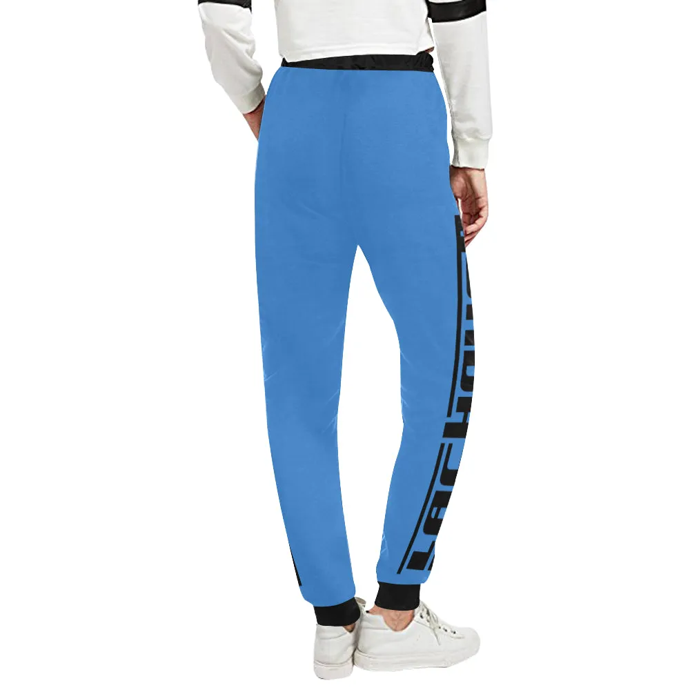 BLACC BORDER BLUESKY Women's All Over Print Sweatpants