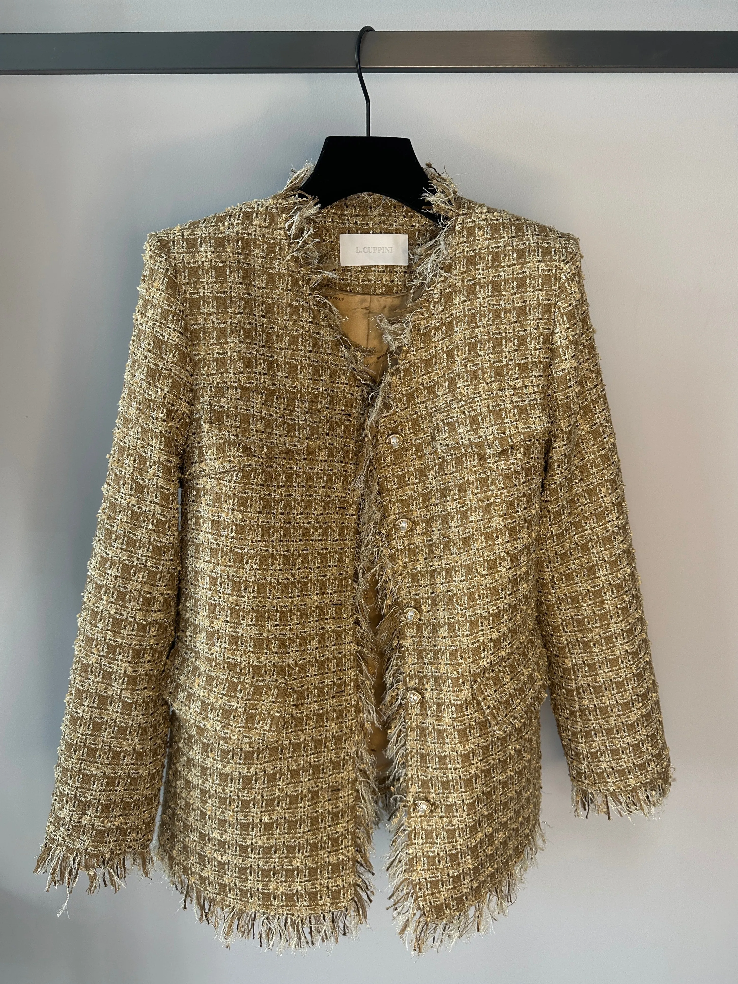 Blair Gold Tweed Blazer