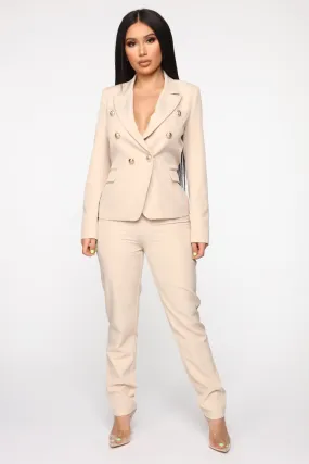 Blazin' Beauty Suit Set - Taupe