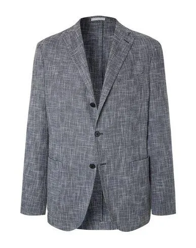 Boglioli Man Blazer Slate blue 40 suit