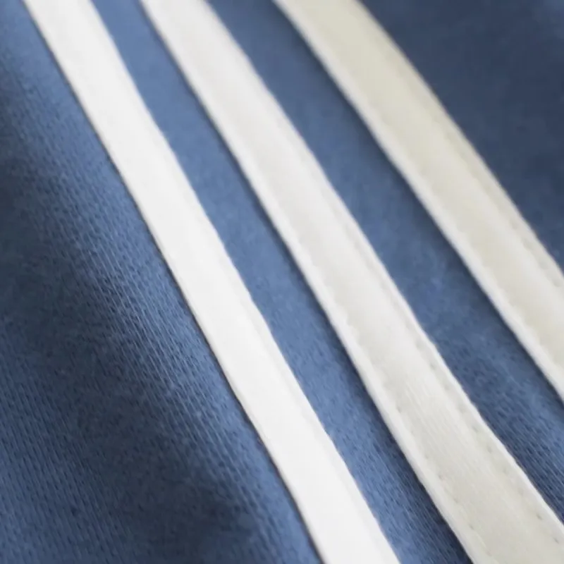 Boys Cotton Striped Sweatpants