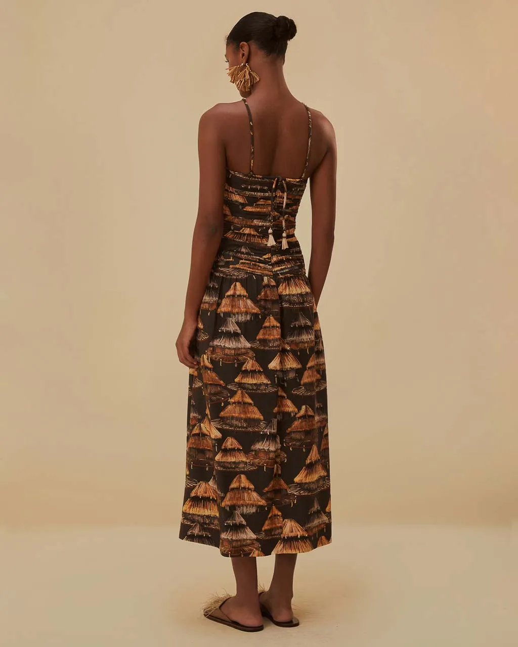 Brown Shuhu Maxi Dress