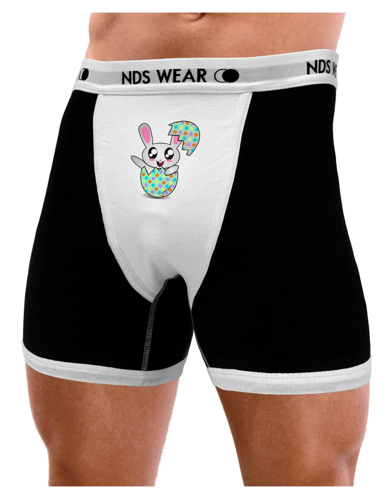 Bunny Hatching From Egg Mens Boxer Brief Underwear