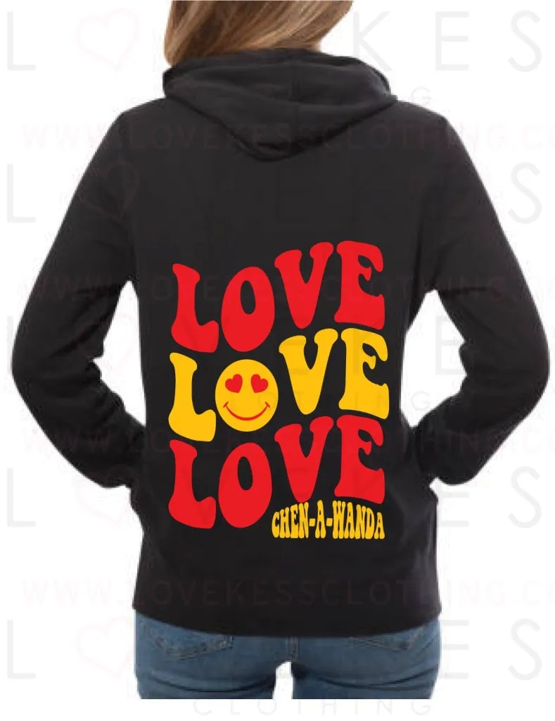 Camp Love Smiley Sweatshirt