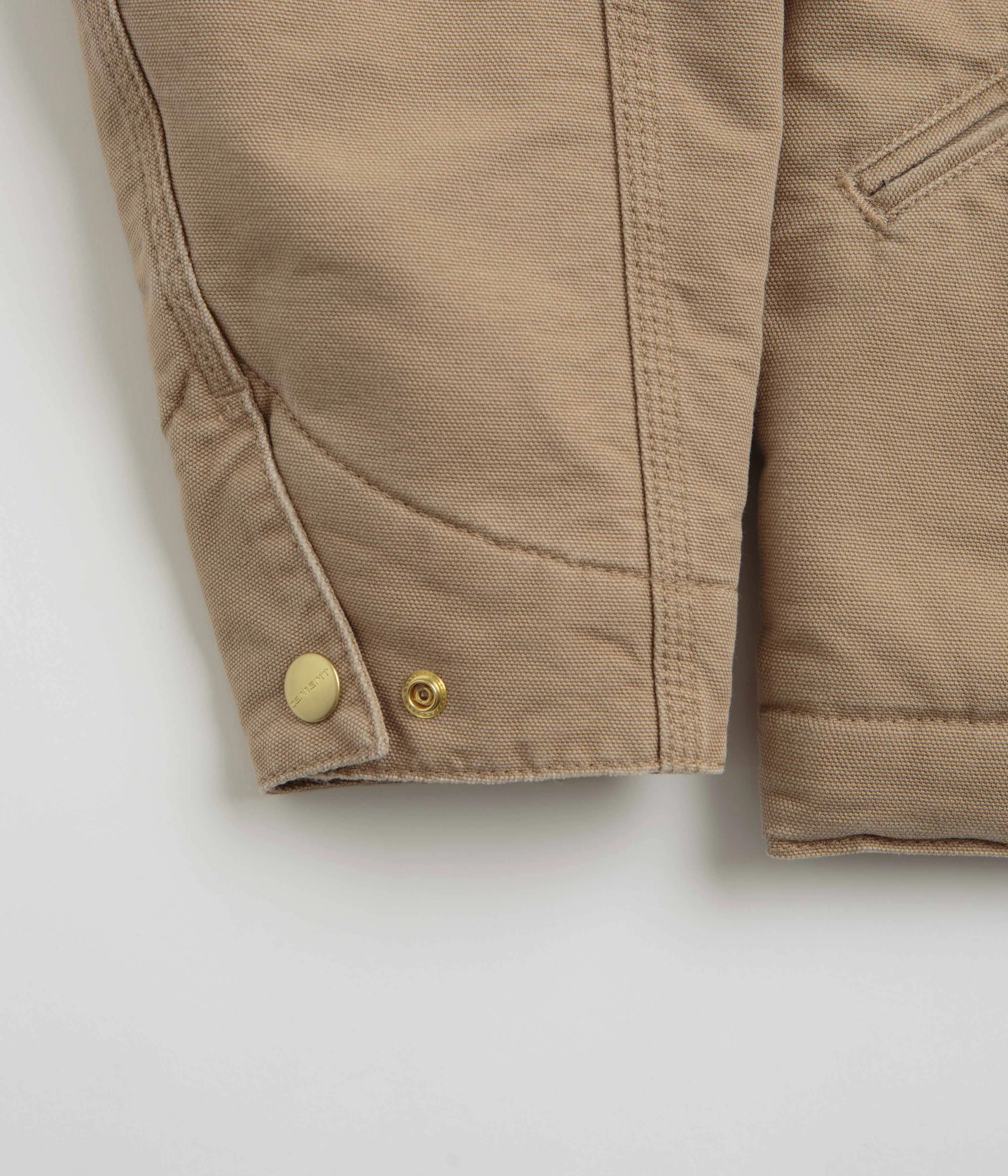 Carhartt OG Detroit Jacket - Peanut / Black