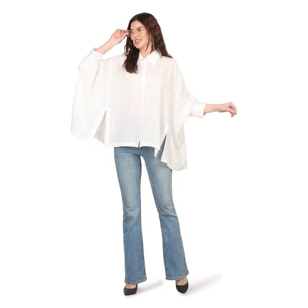 CCB Linen Batwing top