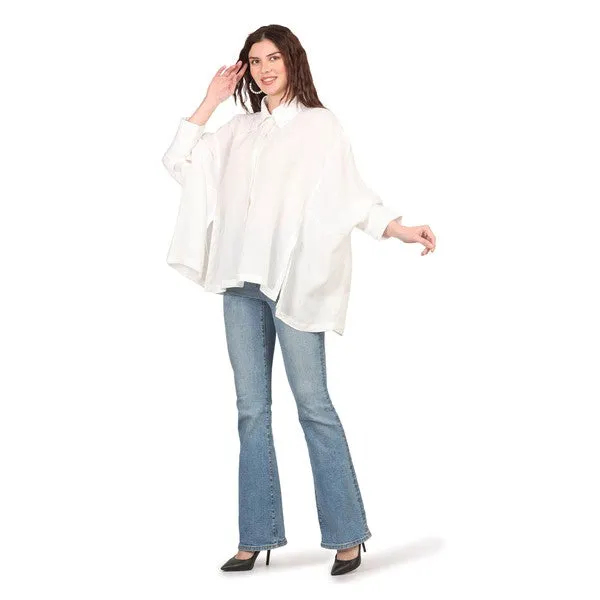 CCB Linen Batwing top