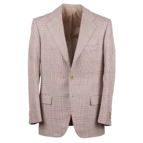 Cesare Attolini Layered Check Cotton Sport Coat