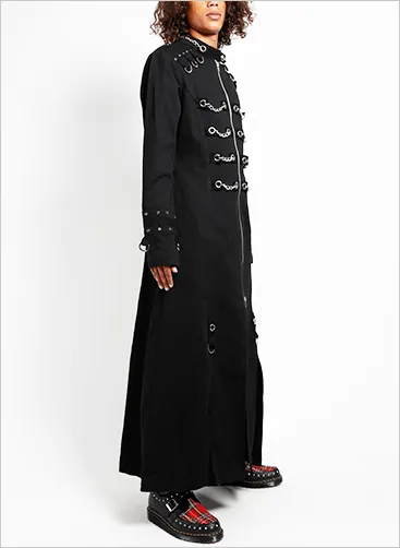 CHAIN EYELET COAT