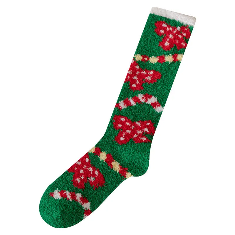 🎅Christmas Sale🎄 New Coral Velvet Calf Socks Christmas Stockings