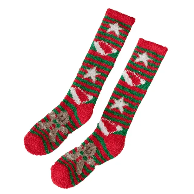 🎅Christmas Sale🎄 New Coral Velvet Calf Socks Christmas Stockings