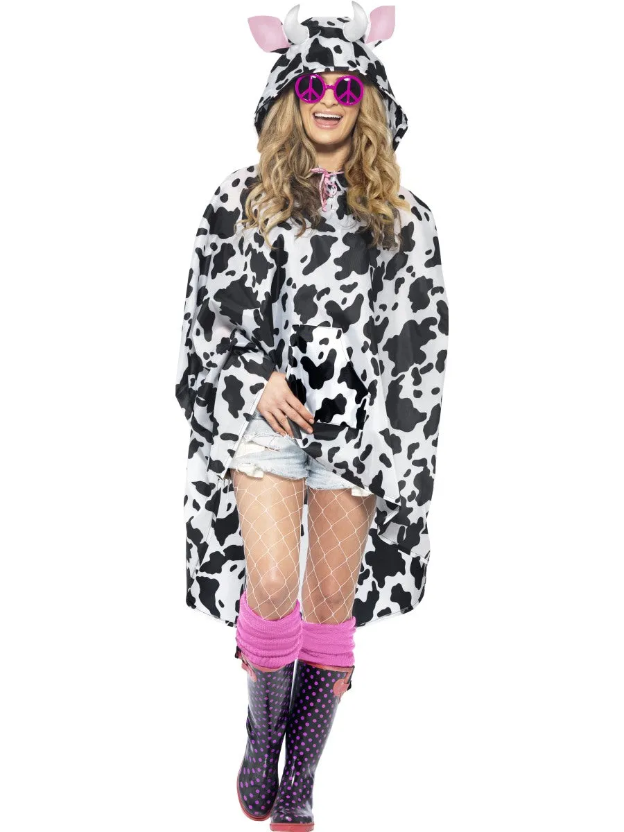 Cow Party Poncho