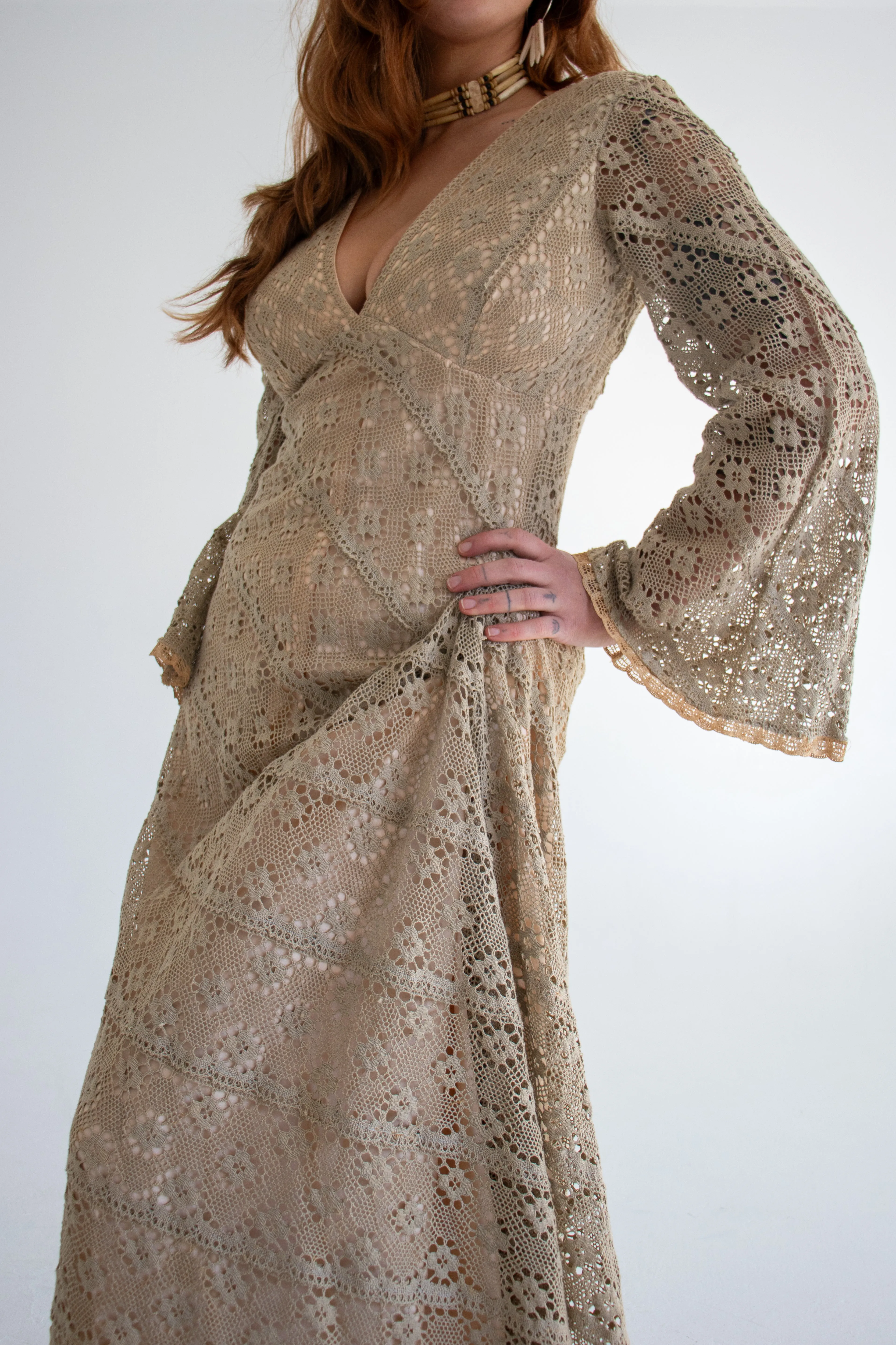 Crochet 'Tachi Castillo' Prairie Gown