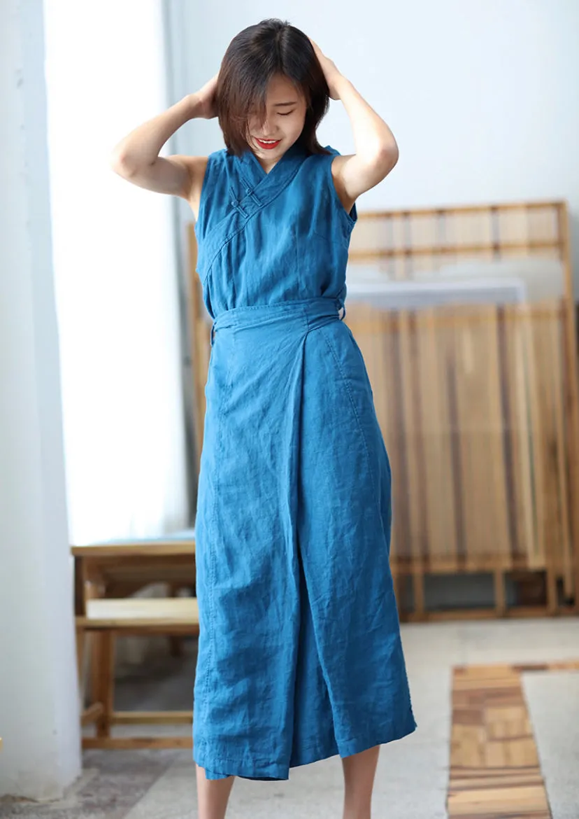 Dazhuo Tibetan Dress in Blue