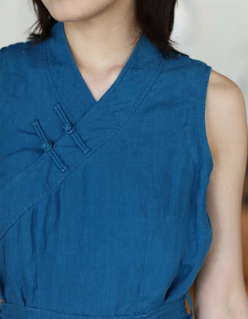 Dazhuo Tibetan Dress in Blue