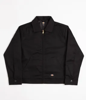 Dickies Recycled Lined Eisenhower Jacket - Black