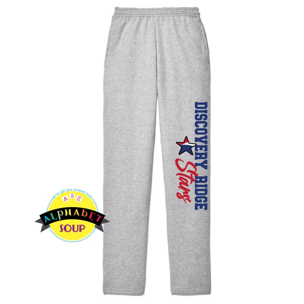 Discovery Ridge Elementary Open Bottom Cuff Sweatpants