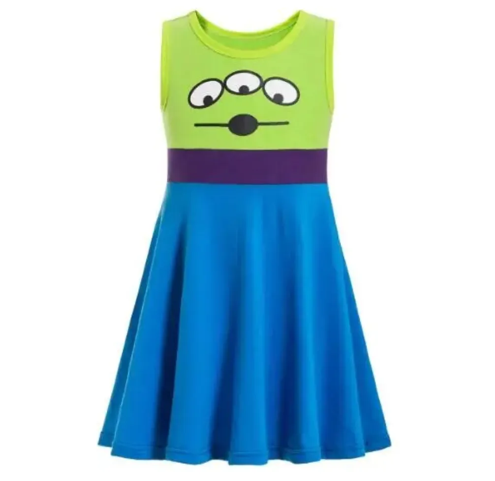 Disney Toy Story Aliens Girl's Character Dress