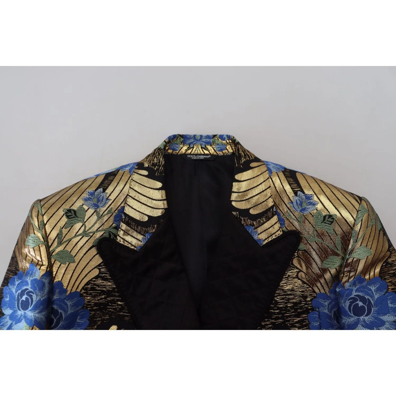 Dolce & Gabbana Elegant Floral Evening Party Blazer