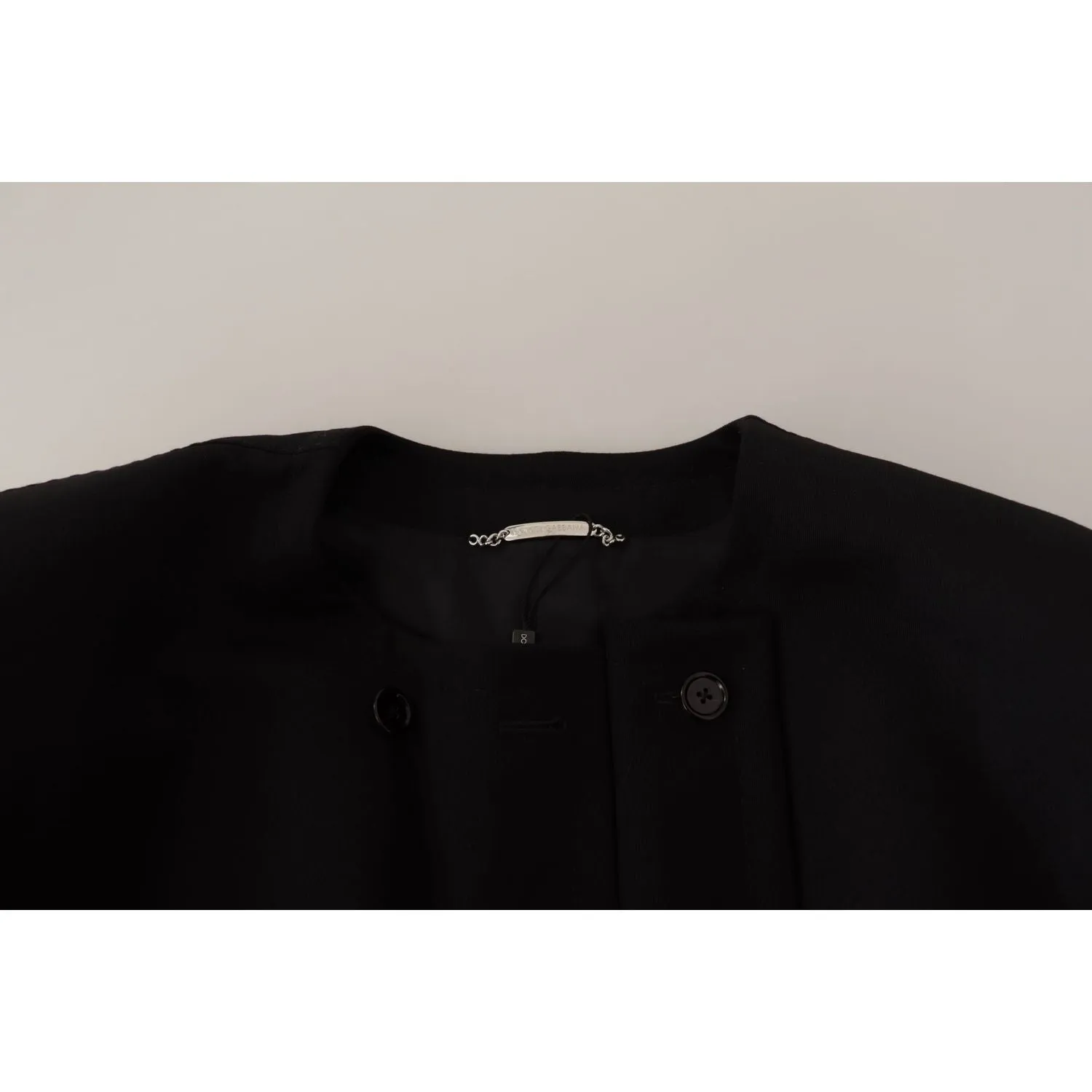 Dolce & Gabbana Elegant Slim Fit Double Breasted Wool Blazer