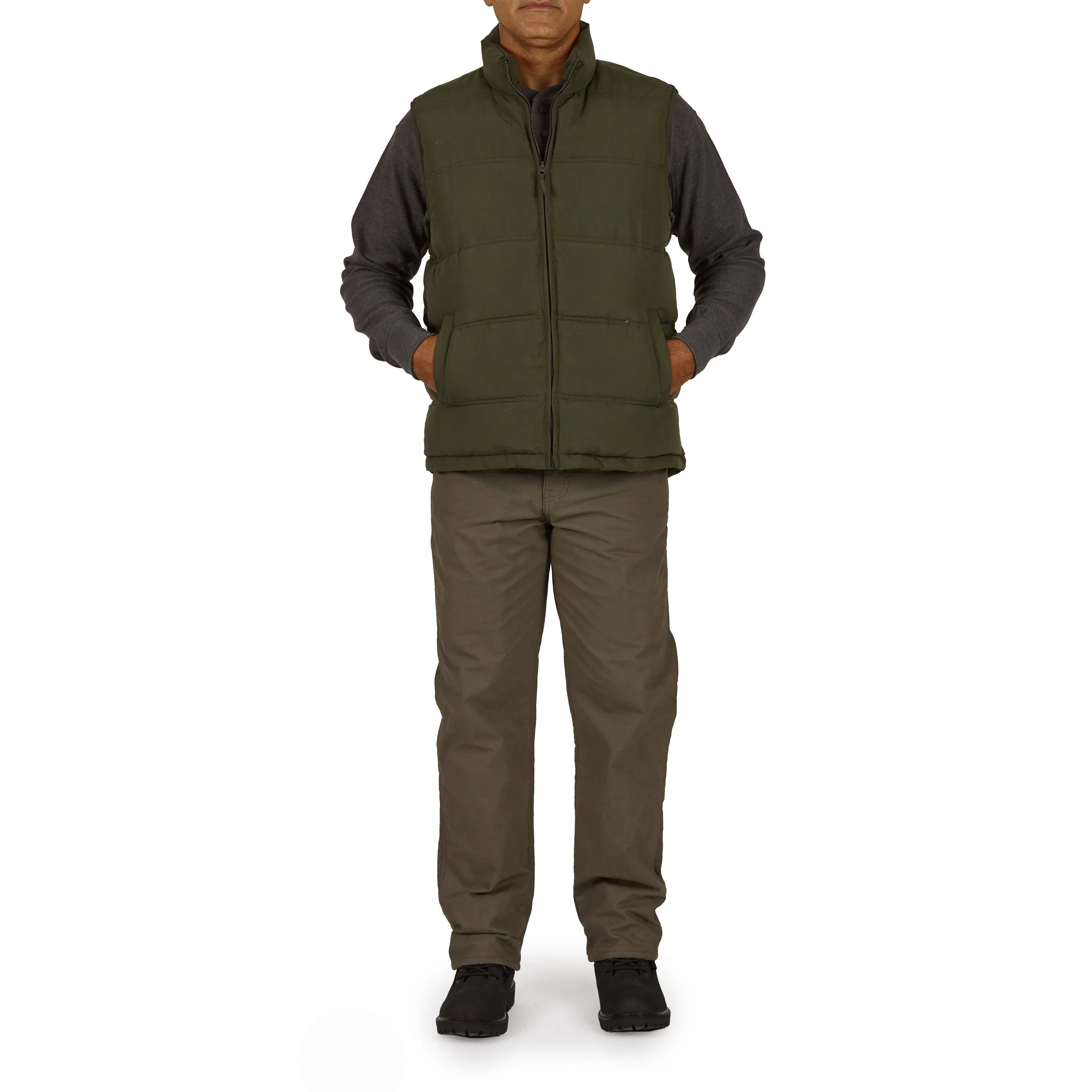 DOUBLE-INSULATED PUFFER VEST