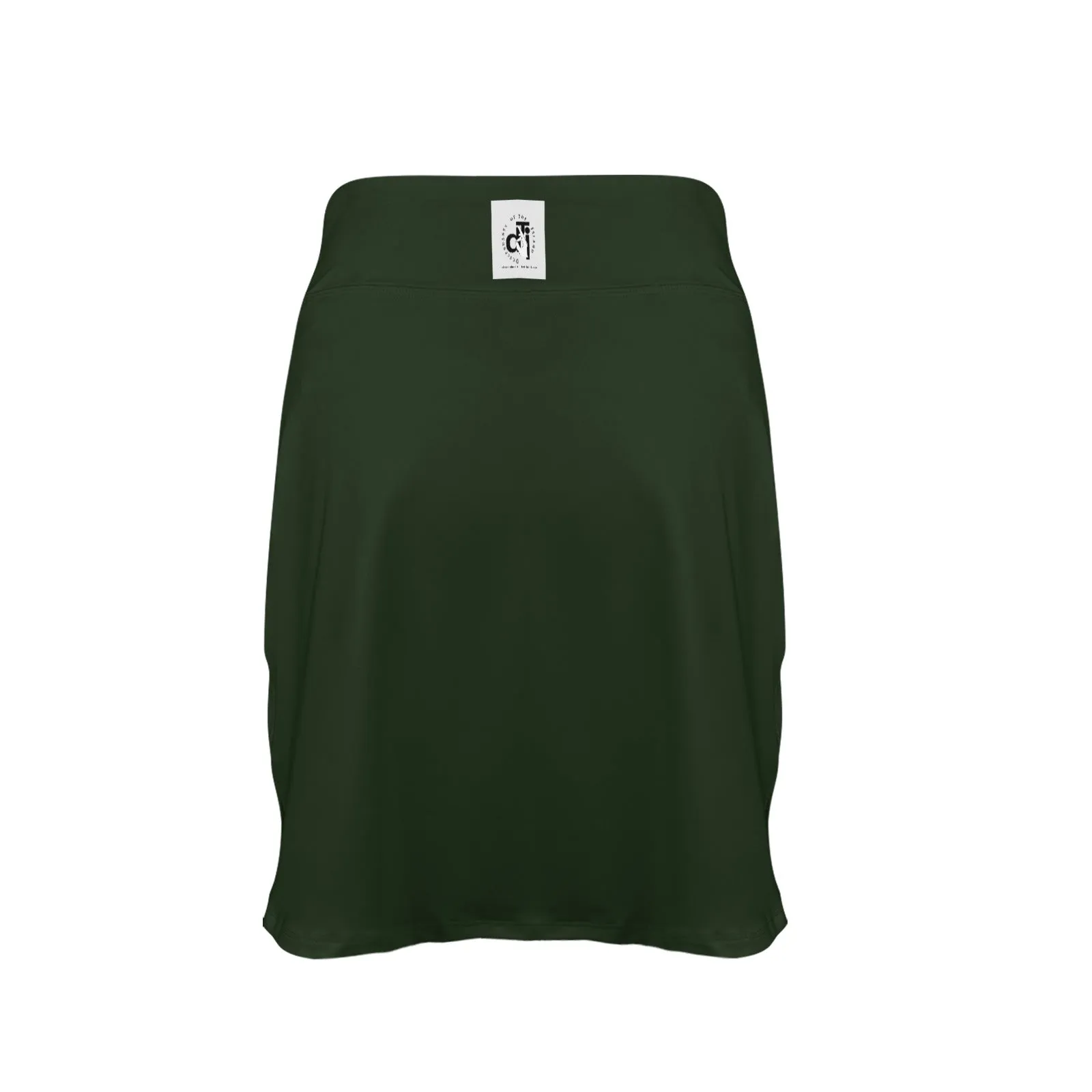 DTI Dragon Green and White Stripe Skirt with Pocket