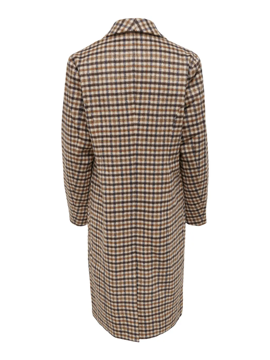 Emma Check Fitted Coat