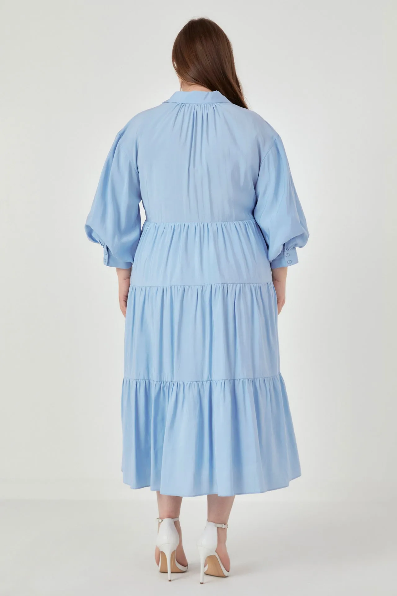 English Factory - Drop Shoulder Midi Dress