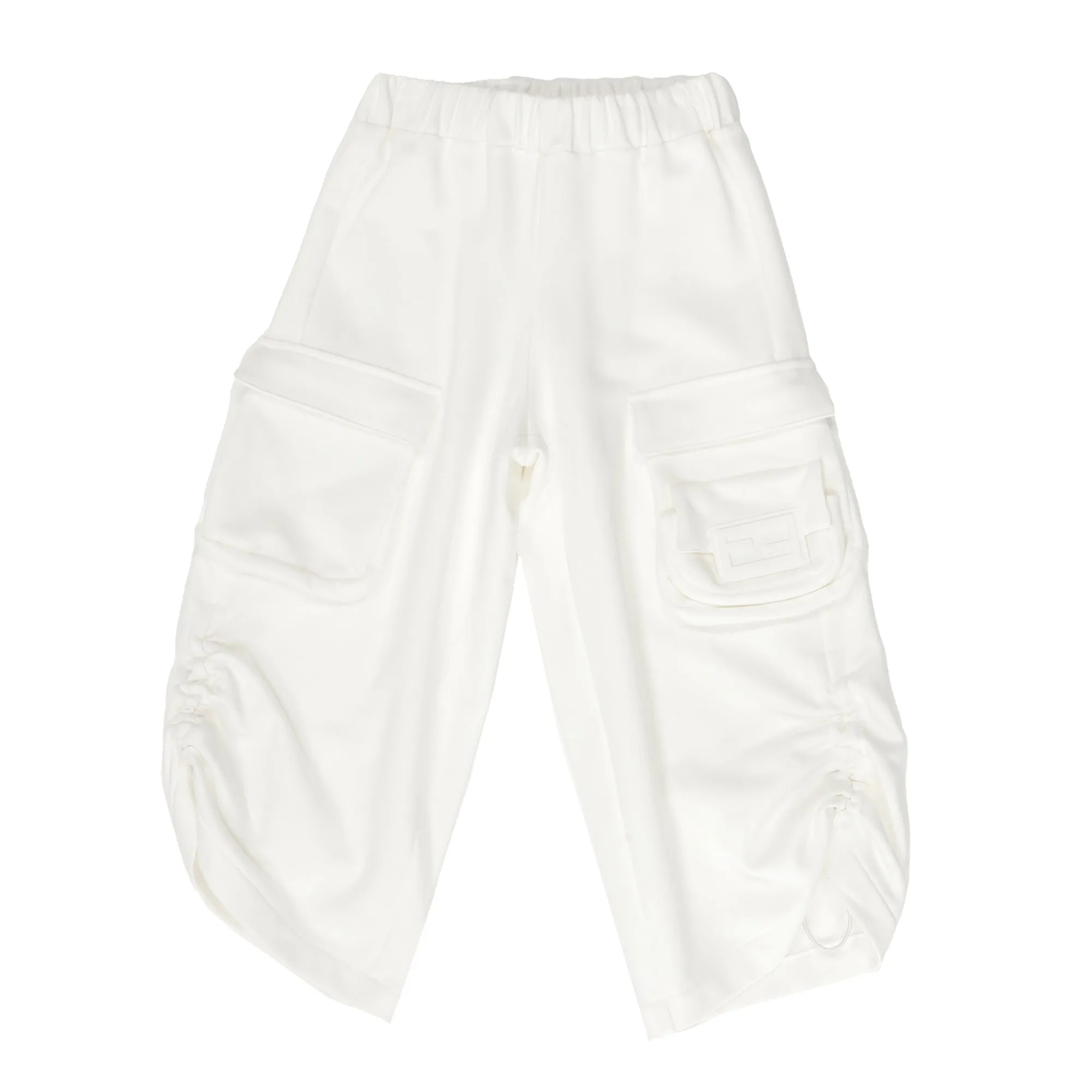 Fendi White Baguette Pants