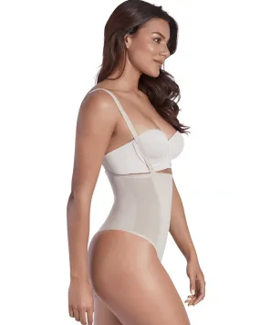 Final Sale Clearance Shaperlove Convertible Strap Thermal Thong Bodysuit