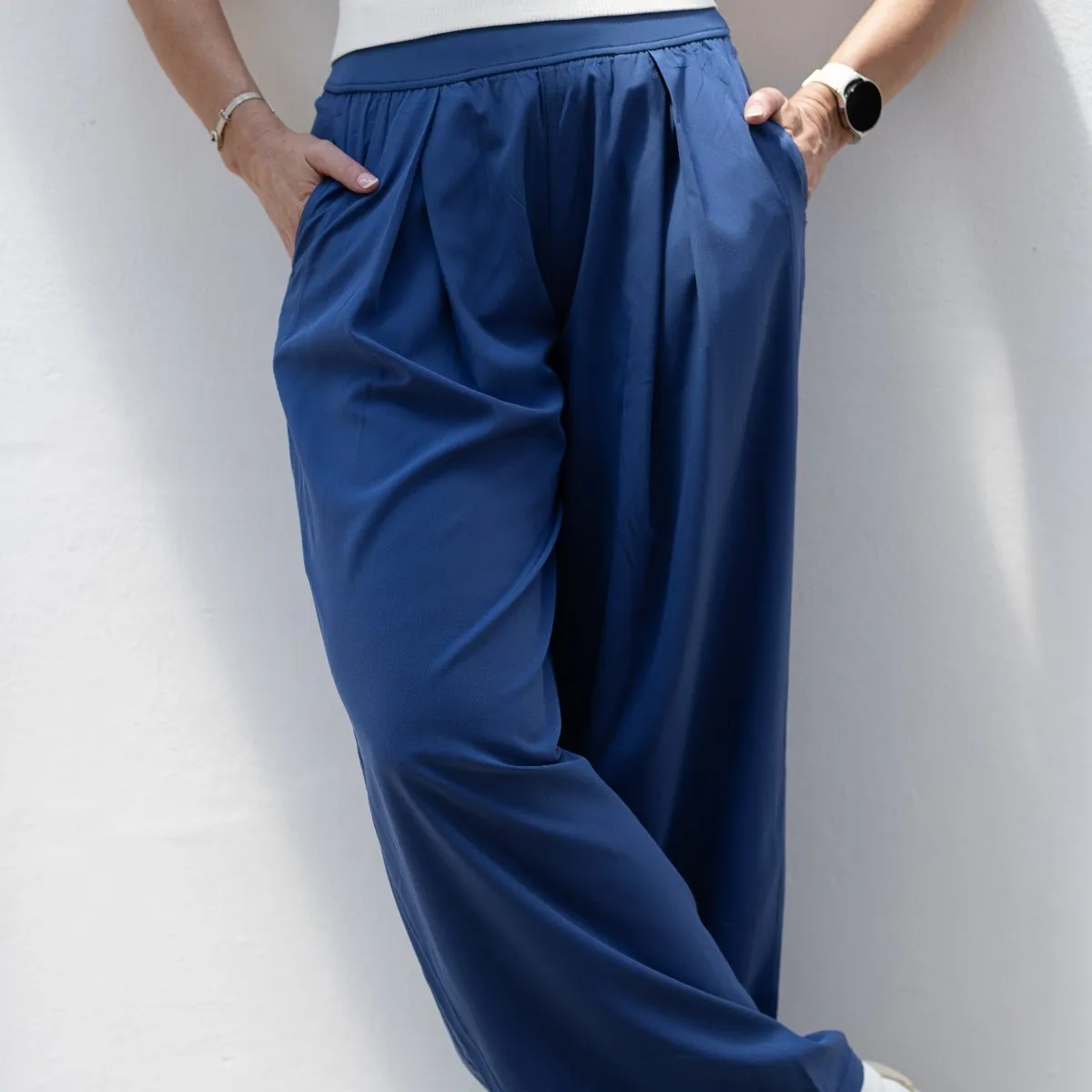 Flow Flared Pants | Blue