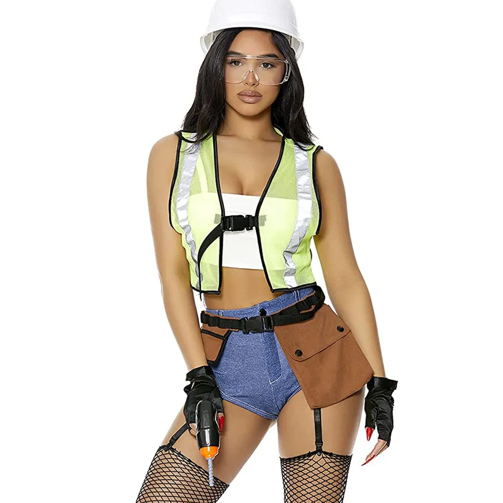 Forplay Under Construction Sexy Construction Worker Costume