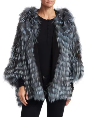 Fox Fur Poncho/Cape